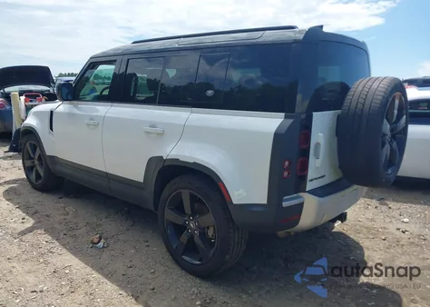 2024 Land Rover Defender 110 P300 из США, поврежденный, VIN SALEJ7EX0R2342155